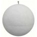 Χριστουγεννιάτικη Μπάλα Λευκή, Οικολογική (8cm)